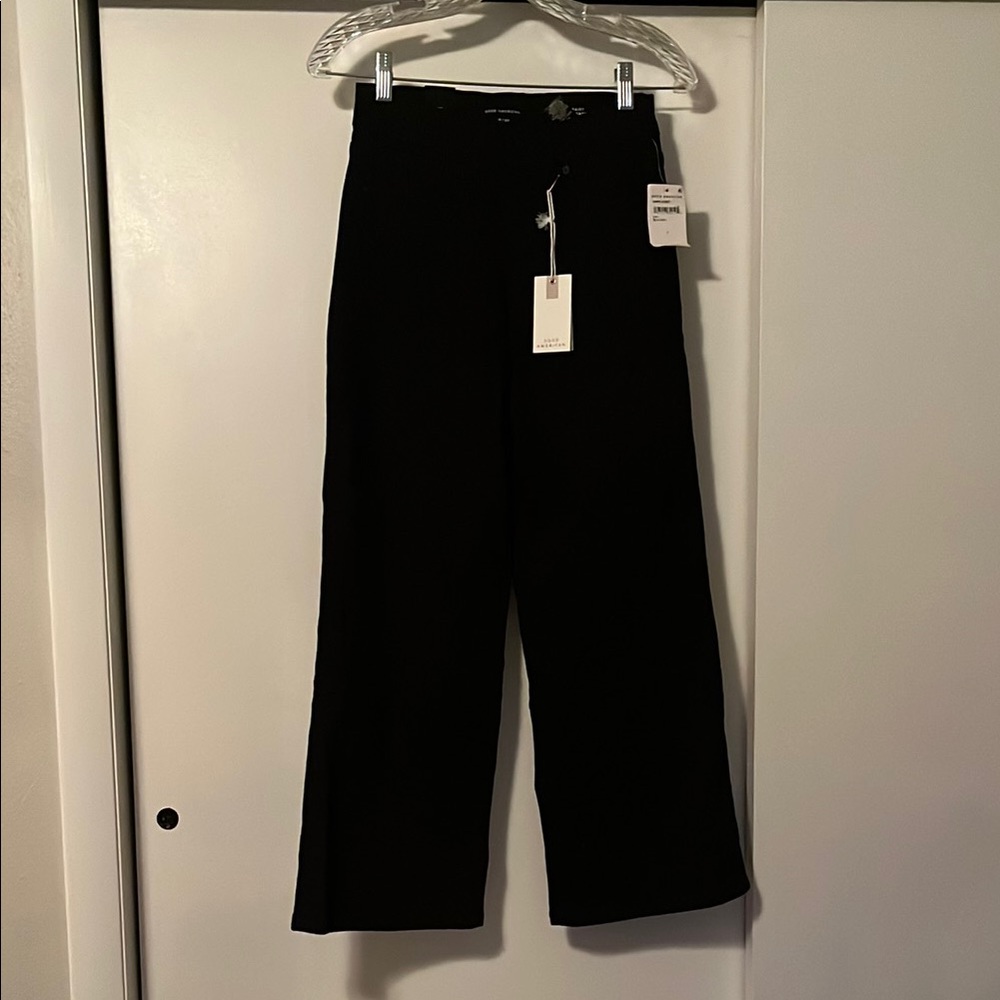 Good American Jet Black Trousers